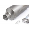 HP CORSE SP-1 SHORT Titanium Low Mount Slip-on Exhaust for the Ducati DesertX